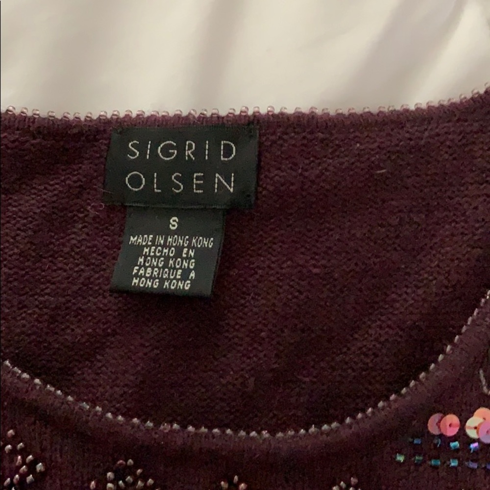 Sigrid Olsen beaded vest